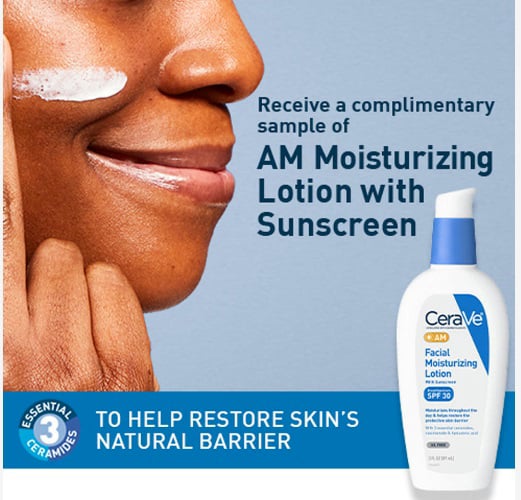 Free CeraVe Lotion Sample